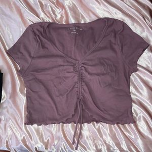 Cinch Front Crop Too